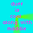Pixelated text on cyan background with green motion blur effects, displaying repeated phrases in pink and white.