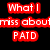 A static collage of four text and image with red and white text on black backgrounds, featuring two people and references to 'PATD' and 'the haircuts'