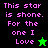 Pixelated text and star icons on black and green backgrounds with pink lettering.
