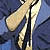 Animated sequence showing a character with brown hair and blue clothing holding a baseball bat, followed by the word 'angels' in red cursive text on black background.