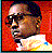 A pixelated buddy icon featuring a person in sunglasses and a white shirt against a red background on the left, with bold red text "Diamonds are 4 ever" on a black dotted background on the right.
