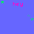 Blue background with pink 'hey' text and green stars scattered across the image.