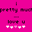 Pixelated text and heart symbols on a bright pink background with two identical side-by-side layouts.