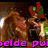 Six pixelated images of a woman with long hair in various poses and outfits, some showing text overlays.