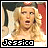 Pixelated static image of a person with blonde hair and open mouth, featuring text "Jessica" at the bottom in pixelated font.