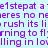 Pixelated purple text on light blue background with a white heart symbol, displaying repeated phrases and partial words.