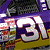 Animated contact sheet showing a purple and yellow race car with number 31, displaying motion blur effects across multiple frames.