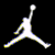 Six white silhouettes of a basketball player in various poses against black backgrounds, arranged in two with three each