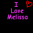 Pixelated text and heart symbol on black background, with two versions showing different heart states.