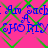 A static image with a bright pink background overlaid by green diamond-shaped patterns and blue text reading "Am Saehi Am Saehi" above "SHORTY SHORTY".
