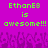 Pixelated green text on magenta background reads "EthanE8 is awesome!!" with repeating crowd silhouettes below.