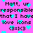 Pixelated text and cyan hearts on a bright pink background with repeated phrases.