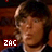repeated identical images showing a person with brown hair and blue shirt, each labeled 'ZAC' in red text below the figure