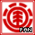 Red and white pixelated icon with circular Chinese character symbol and black-and-white 'FAN' text in bottom-right corner.