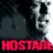 Pixelated contact sheet showing two frames of an animated icon with a grayscale figure and text elements on dark background.