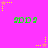 A bright pink background features green '2009' text and yellow star icons with dotted trails in a repeating pattern