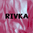 A static image with a pink and white abstract background featuring the text "RIVKA" in bold black letters across three sections.