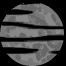 circular grayscale icons with horizontal black stripes, each showing distinct stripe patterns against a textured gray background