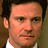 A pixelated promotional graphic for 'Bridget Jones: The Edge of Reason' featuring Colin Firth, with text in pink and purple hues on a white background.