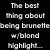 Four- of text-based images with black, white, and pink color scheme, each containing distinct phrases about hair color preferences