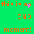 Green background with orange text reading 'this is an OMG moment!' and pink pixel clusters animating near the word 'an' in two positions.