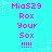 Pixelated cyan background with pink text and white star accents arranged in a pattern
