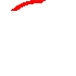 Red circular outline icons with internal red lines forming a stylized 'A' shape, arranged in a on a gray background