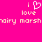 Pixelated text and heart symbol on bright pink background, with partial word fragments visible.