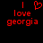 Red pixelated text and heart symbol on black background, with one version showing a broken heart shape.