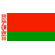 Static icon depicting the national flag of Belarus with a vertical white-red patterned stripe on the left and horizontal red-green stripes on the right, rendered in pixelated style against gray background.