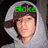 A person in a gray hoodie with a dark cap appears in four , with green text overlays changing