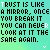 A 3x2 contact sheet of six animated frames showing a pixelated text-based icon with the phrase "TRUST IS LIKE A MIRROR, ONCE YOU BREAK IT YOU CAN NEVER LOOK AT IT THE SAME AGAIN." in black and white on a teal-to-green gradient background, featuring small downward or heart-shaped arrows at the bottom of each frame.