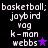Pixelated text list with repeated entries and purple star symbols on black background, showing animation changes between frames.