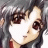Pixelated anime-style character face with gray hair and brown eyes on left, next to black background with white text "Anime IM" and stylized "cOM" logo on right.