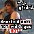 Pixelated image of a person with dark hair and light skin, overlaid with bold text reading 'hey. gerard. anorexia does not make you "HOT"' in white and red lettering.