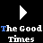 white media control icons on a black background, with text labels below each icon in varying colors and styles