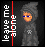 Pixelated static icon featuring a hooded figure with orange face and blue eyes against black background, vertical red line dividing image, white text on left side.