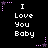 Animated contact sheet showing six frames of a pixel art icon with repeated text and star animations on black background.
