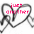 Three heart-shaped line drawings with pink text overlays reading 'just another', 'nycki nycki nycki', and 'kinda moment =P' on a white background.