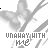 Animated sequence of grayscale butterflies with text "RUNAWAY WITH ME" in light blue and gray, cycling through color variations.