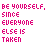 Pixelated pink text on white background with cyan plus symbol in bottom-right corner, displayed as two identical frames side-by-side.