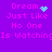 Pixelated text on purple background with animated heart and star symbols replacing punctuation in 'Dream' phrase.