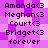 Pixelated text list on purple gradient background with alternating light and dark purple squares.