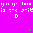 A static image with a bright pink background displays repeated text and symbols in white, green, and black pixels.