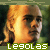 Pixelated image of a person's face with orange and brown tones, overlaid with green text reading 'LEGOLAS' at the bottom.