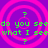 A static image with four identical quadrants featuring pink concentric circles on a purple background and green text reading "do you see what I see".