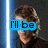 six shows a person with light brown hair holding a blue lightsaber, with text overlays changing across the top three
