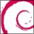 A split-screen animated icon with a red curved shape on white background and green text 'Original Icons .com' on dark green background.