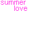Animated contact sheet of 25 frames showing a sequence of text-based buddy icons with pink, purple, blue, and green color schemes featuring 'summer love', 'midnight kisses', and 'shooting stars secret wishes' phrases.
