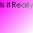 Pixelated text on a pink gradient background arranged in six distinct sections with varying shades of purple and white.